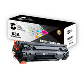 UP Toner Cartridge Replacement for HP 83A CF283A Work with HP Laserjet Pro MFP M125nw M125rnw M127 M127fn M127fw M126 M128fn M201dw M201n M225dw M225dn Printer(Black, 1 Pack)